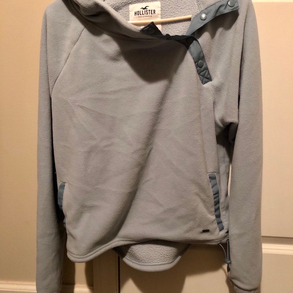 Blue Hollister Hoodie xs